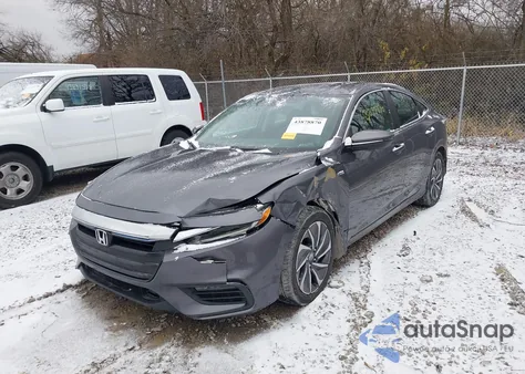 2019 Honda Insight Touring from USA, damaged, VIN 19XZE4F97KE027695